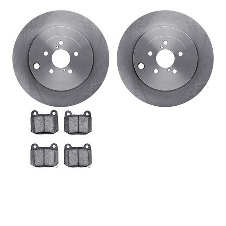 DYNAMIC FRICTION CO 6502-13219, Rotors with 5000 Advanced Brake Pads 6502-13219